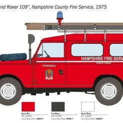 Italeri 1/24 Land Rover Fire Truck # 3660 19 Italeri 1/24 Land Rover Fire Truck # 3660 -Aircraft Kits Sales it3660 8