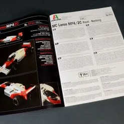 Italeri 1/12 McLaren MP4/2C # 4711 48 Italeri 1/12 McLaren MP4/2C # 4711 -Aircraft Kits Sales it4711 15