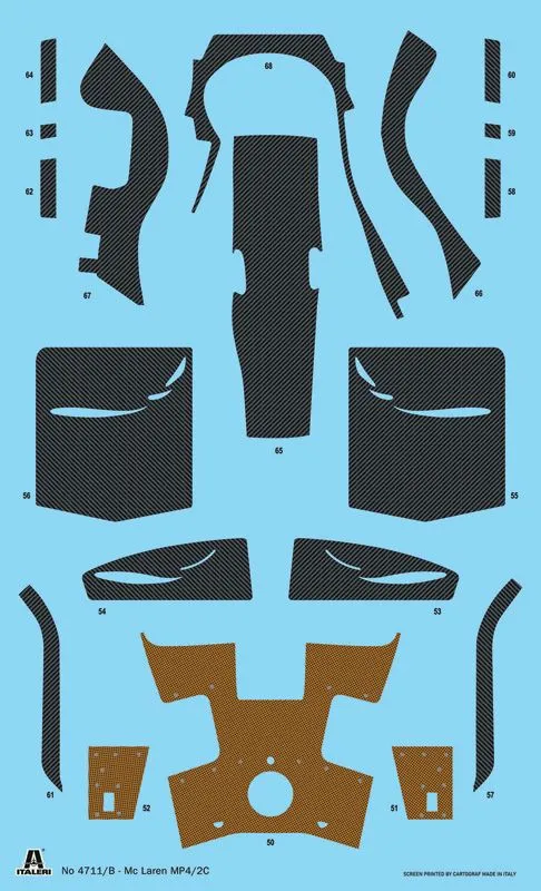 Italeri 1/12 McLaren MP4/2C # 4711 21 Italeri 1/12 McLaren MP4/2C # 4711 - Image 19