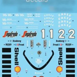 Italeri 1/12 McLaren MP4/2C # 4711 50 Italeri 1/12 McLaren MP4/2C # 4711 -Aircraft Kits Sales it4711 8