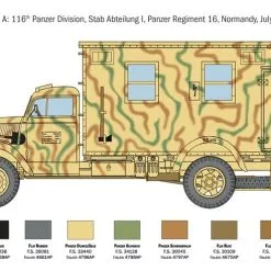 Italeri 1/35 Sd.Kfz.305/22 Opel Blitz Radio Truck # 6575 -Aircraft Kits Sales it6575 1