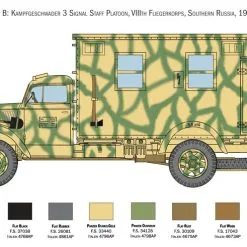 Italeri 1/35 Sd.Kfz.305/22 Opel Blitz Radio Truck # 6575 -Aircraft Kits Sales it6575 2