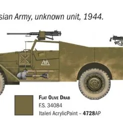 Italeri 1/72 M3A1 White Scout Car # 7063 -Aircraft Kits Sales it7063 3