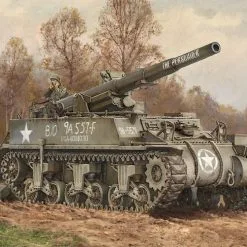 Italeri 1/72 M12 Gun Motor Carriage # 7076 20 Italeri 1/72 M12 Gun Motor Carriage # 7076 -Aircraft Kits Sales it7076 4