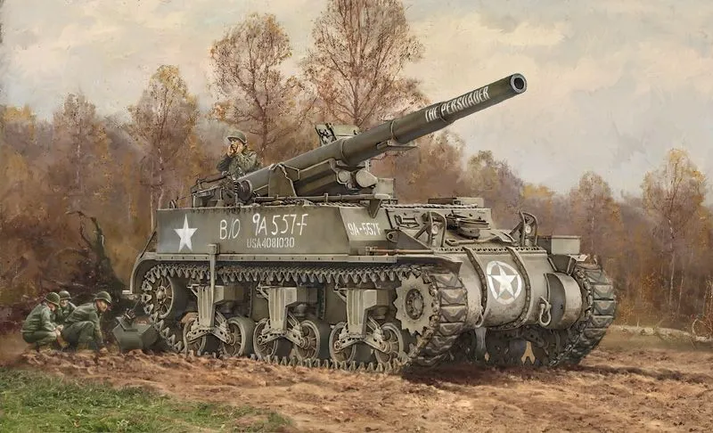 Italeri 1/72 M12 Gun Motor Carriage # 7076 11 Italeri 1/72 M12 Gun Motor Carriage # 7076 - Image 9