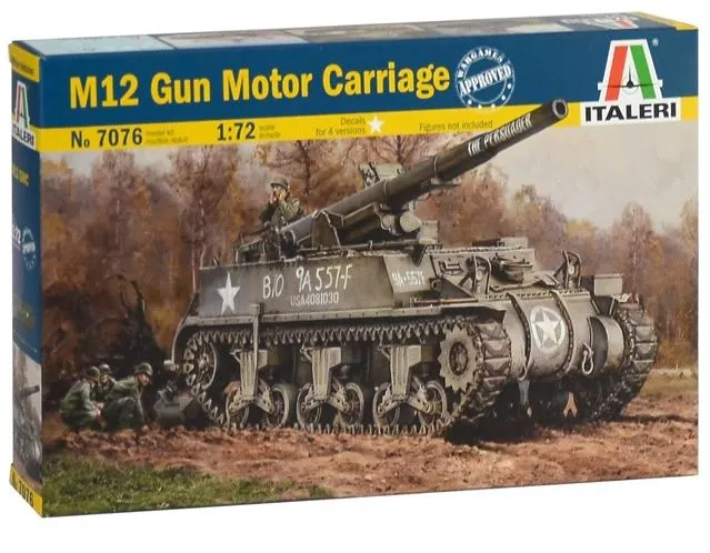 Italeri 1/72 M12 Gun Motor Carriage # 7076 12 Italeri 1/72 M12 Gun Motor Carriage # 7076 - Image 10