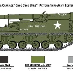 Italeri 1/72 M12 Gun Motor Carriage # 7076 14 Italeri 1/72 M12 Gun Motor Carriage # 7076 -Aircraft Kits Sales it7076 8