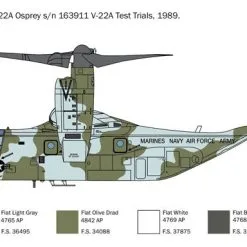 Italeri 1/72 Boeing V-22 Osprey # 1463 -Aircraft Kits Sales itl1463 4
