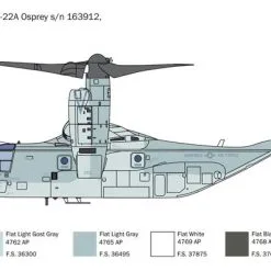 Italeri 1/72 Boeing V-22 Osprey # 1463 -Aircraft Kits Sales itl1463 5
