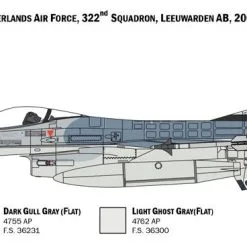 Italeri 1/48 F-16 A Fighting Falcon # 2786 20 Italeri 1/48 F-16 A Fighting Falcon # 2786 -Aircraft Kits Sales itl2786 6