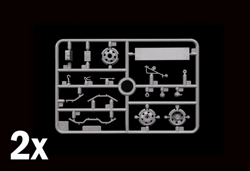 Italeri 1/48 Opel Blitz Tankwagen Kfz.385 # 2808 14 Italeri 1/48 Opel Blitz Tankwagen Kfz.385 # 2808 - Image 12