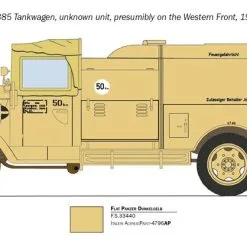 Italeri 1/48 Opel Blitz Tankwagen Kfz.385 # 2808 21 Italeri 1/48 Opel Blitz Tankwagen Kfz.385 # 2808 -Aircraft Kits Sales itl2808 6