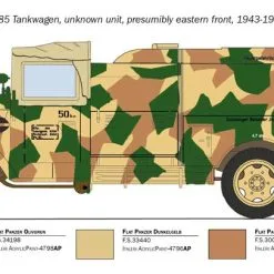 Italeri 1/48 Opel Blitz Tankwagen Kfz.385 # 2808 22 Italeri 1/48 Opel Blitz Tankwagen Kfz.385 # 2808 -Aircraft Kits Sales itl2808 7
