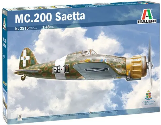 Italeri 1/48 Macchi MC-200 # 2815 3 Italeri 1/48 Macchi MC-200 # 2815