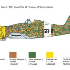 Italeri 1/48 Macchi MC-200 # 2815 16 Italeri 1/48 Macchi MC-200 # 2815 -Aircraft Kits Sales itl2815 3