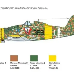 Italeri 1/48 Macchi MC-200 # 2815 17 Italeri 1/48 Macchi MC-200 # 2815 -Aircraft Kits Sales itl2815 4