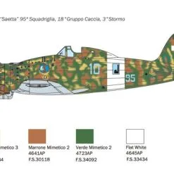Italeri 1/48 Macchi MC-200 # 2815 19 Italeri 1/48 Macchi MC-200 # 2815 -Aircraft Kits Sales itl2815 6