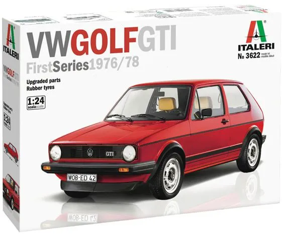 Italeri 1/24 VW Golf GTI Rabbit # 3622 3 Italeri 1/24 VW Golf GTI Rabbit # 3622