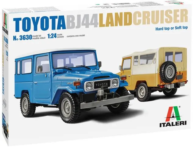 Italeri 1/24 Toyota Land Cruiser BJ-44 # 3630 3 Italeri 1/24 Toyota Land Cruiser BJ-44 # 3630
