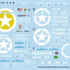 Italeri 1/24 Willys Jeep MB # 3635 -Aircraft Kits Sales itl3635 2