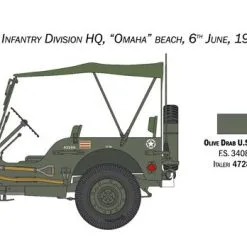 Italeri 1/24 Willys Jeep MB # 3635 -Aircraft Kits Sales itl3635 3