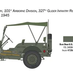 Italeri 1/24 Willys Jeep MB # 3635 -Aircraft Kits Sales itl3635 5