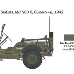 Italeri 1/24 Willys Jeep MB # 3635 -Aircraft Kits Sales itl3635 8