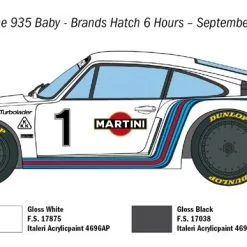 Italeri 1/24 PORSCHE 935 BABY # 3639 15 Italeri 1/24 PORSCHE 935 BABY # 3639 -Aircraft Kits Sales itl3639pic3