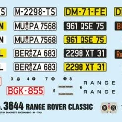 Italeri 1/24 Range Rover Classic # 3644 -Aircraft Kits Sales itl3644 2