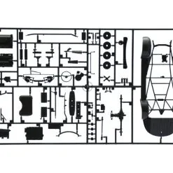 Italeri 1/24 Mercedes Benz 300 SL Gullwing # 3645 18 Italeri 1/24 Mercedes Benz 300 SL Gullwing # 3645 -Aircraft Kits Sales itl3645pic5