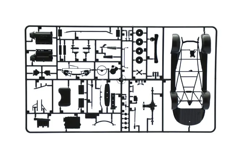 Italeri 1/24 Mercedes Benz 300 SL Gullwing # 3645 7 Italeri 1/24 Mercedes Benz 300 SL Gullwing # 3645 - Image 6