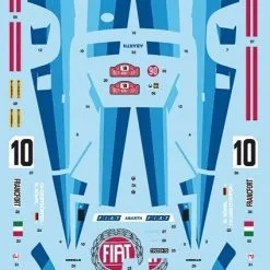 Italeri 1/24 Fiat 131 Abarth Rally # 3662 15 Italeri 1/24 Fiat 131 Abarth Rally # 3662 -Aircraft Kits Sales itl3662 3