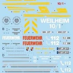 Italeri 1/24 Mercedes G230 Feuerwehr # 3663 -Aircraft Kits Sales itl3663 2