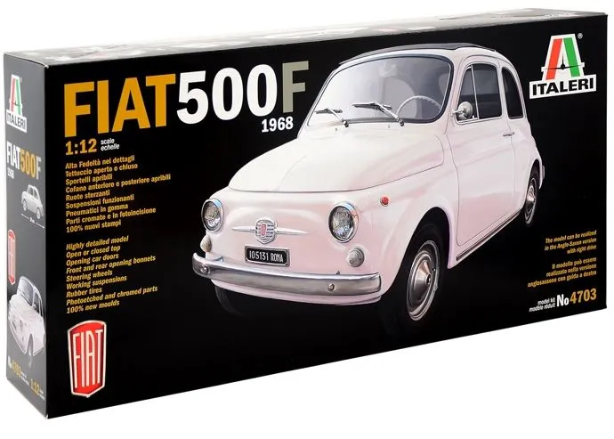 Italeri 1/12 Fiat 500F 1968 # 4703 25 Italeri 1/12 Fiat 500F 1968 # 4703 - Image 23