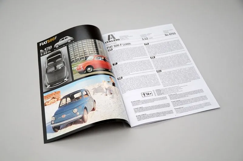 Italeri 1/12 Fiat 500F 1968 # 4703 12 Italeri 1/12 Fiat 500F 1968 # 4703 - Image 10