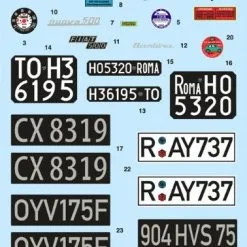 Italeri 1/12 Fiat 500F 1968 # 4703 27 Italeri 1/12 Fiat 500F 1968 # 4703 -Aircraft Kits Sales itl4703pic15