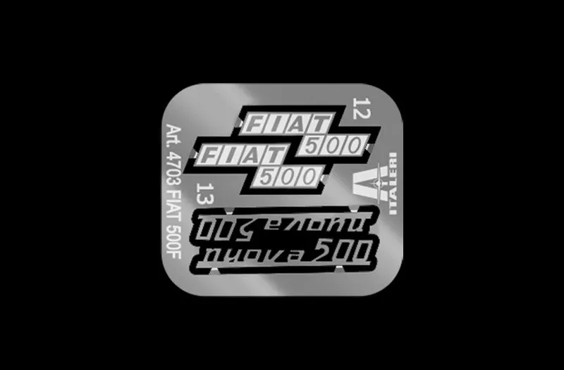 Italeri 1/12 Fiat 500F 1968 # 4703 10 Italeri 1/12 Fiat 500F 1968 # 4703 - Image 8