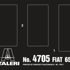 Italeri 1/12 Fiat Abarth 695SS/Assetto Corsa # 4705 57 Italeri 1/12 Fiat Abarth 695SS/Assetto Corsa # 4705 -Aircraft Kits Sales itl4705 2
