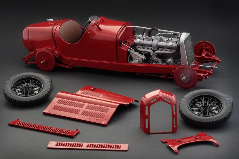 Italeri 1/12 Alfa Romeo 8c 2300 Monza # 4706 9 Italeri 1/12 Alfa Romeo 8c 2300 Monza # 4706 - Image 7