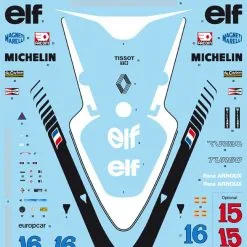 Italeri 1/12 RENAULT RE 20 Turbo # 4707 17 Italeri 1/12 RENAULT RE 20 Turbo # 4707 -Aircraft Kits Sales itl4707pic2