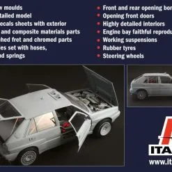 Italeri 1/12 Lancia Delta HF Integrale # 4709 -Aircraft Kits Sales itl4709 1 1