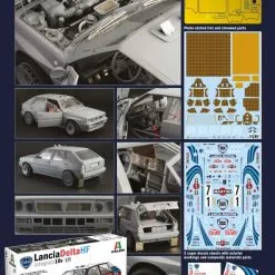 Italeri 1/12 Lancia Delta HF Integrale # 4709 -Aircraft Kits Sales itl4709 2