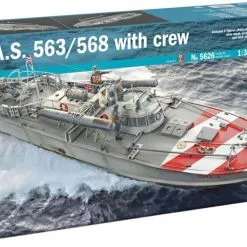 Italeri 1/35 M.A.S. 563/568 With Crew # 5626
