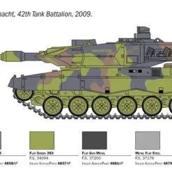 Italeri 1/35 Leopard 2A6 # 6567 -Aircraft Kits Sales itl6567 3
