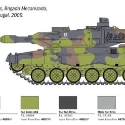 Italeri 1/35 Leopard 2A6 # 6567 -Aircraft Kits Sales itl6567 4