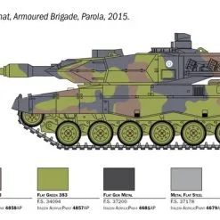 Italeri 1/35 Leopard 2A6 # 6567 -Aircraft Kits Sales itl6567 5