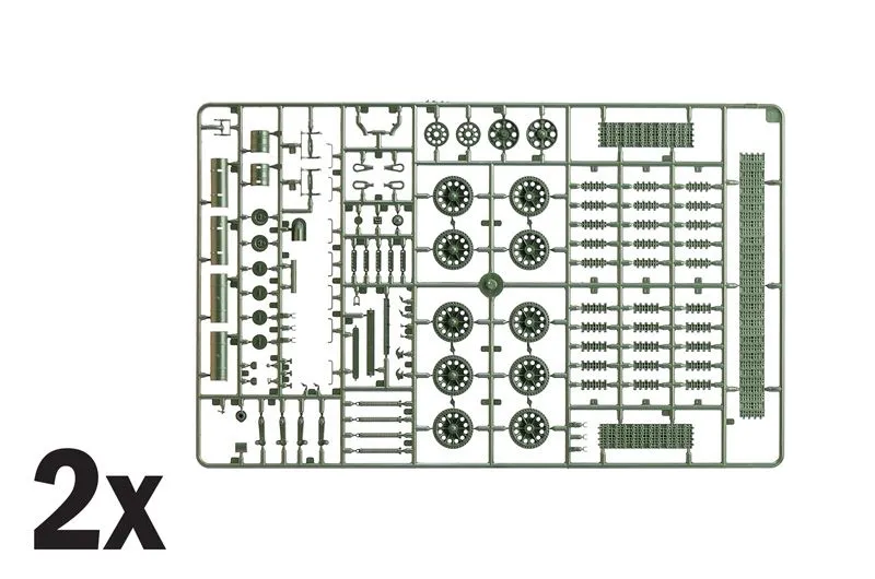 Italeri 1/35 Soviet T-34/76 Model 43 # 6570 13 Italeri 1/35 Soviet T-34/76 Model 43 # 6570 - Image 11
