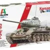 Italeri 1/35 T-34/85 Korean War # 6585 2 Italeri 1/35 T-34/85 Korean War # 6585 -Aircraft Kits Sales itl6585