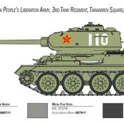 Italeri 1/35 T-34/85 Korean War # 6585 21 Italeri 1/35 T-34/85 Korean War # 6585 -Aircraft Kits Sales itl6585 5