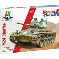 Italeri 1/35 M24 Chaffee Korean War # 6587 20 Italeri 1/35 M24 Chaffee Korean War # 6587 -Aircraft Kits Sales itl6587 1